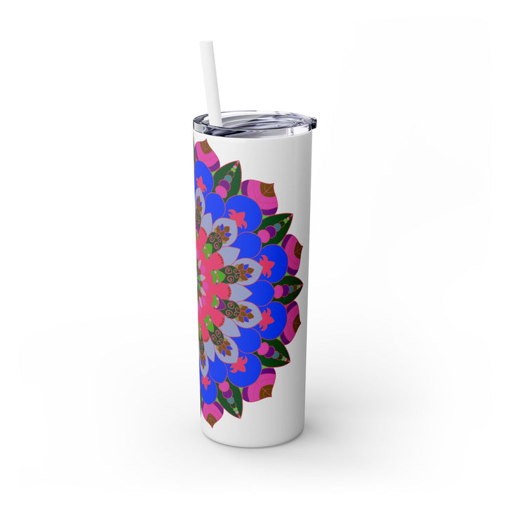 Colorful Mandala Skinny Tumbler - 20oz Mug - Blululi