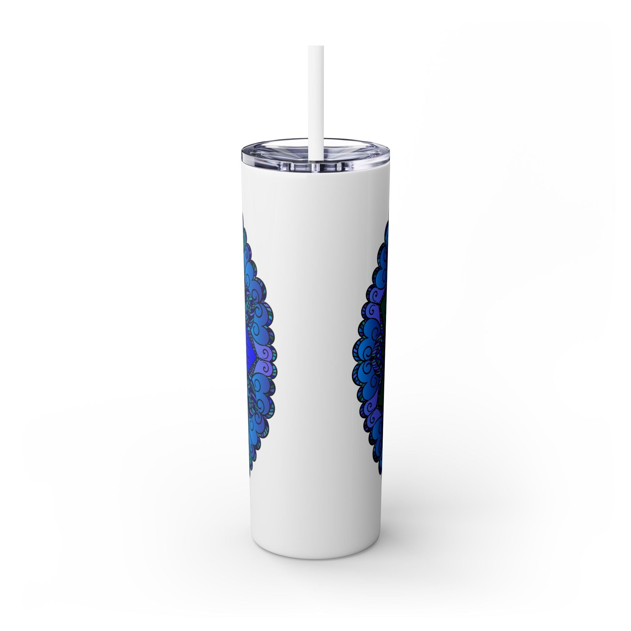 Colorful Mandala Skinny Tumbler - 20oz Mug - Blululi