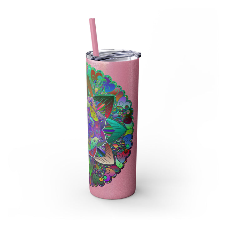 Colorful Mandala Skinny Tumbler - 20oz Mug - Blululi