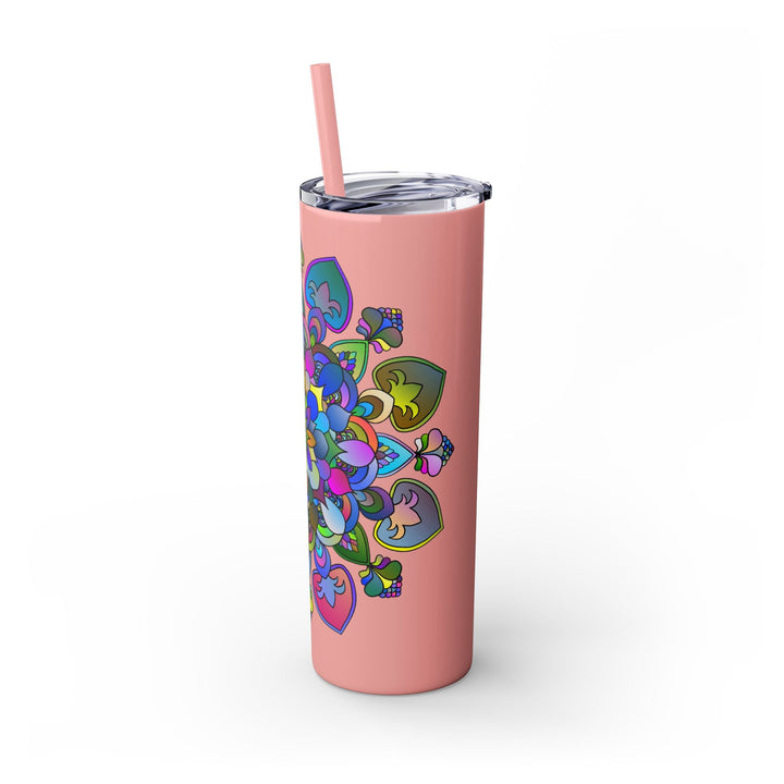 Colorful Mandala Skinny Tumbler - 20oz Mug - Blululi