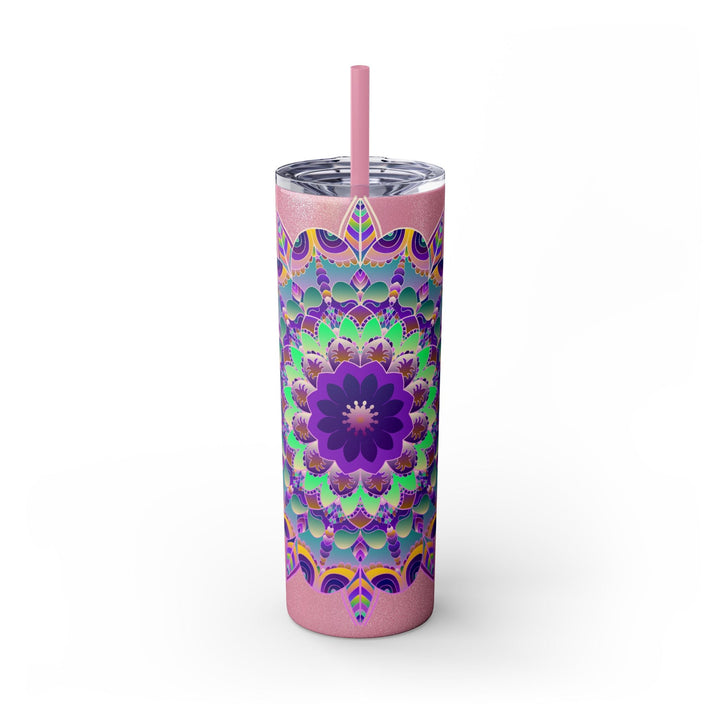 Colorful Mandala Skinny Tumbler - 20oz Mug - Blululi