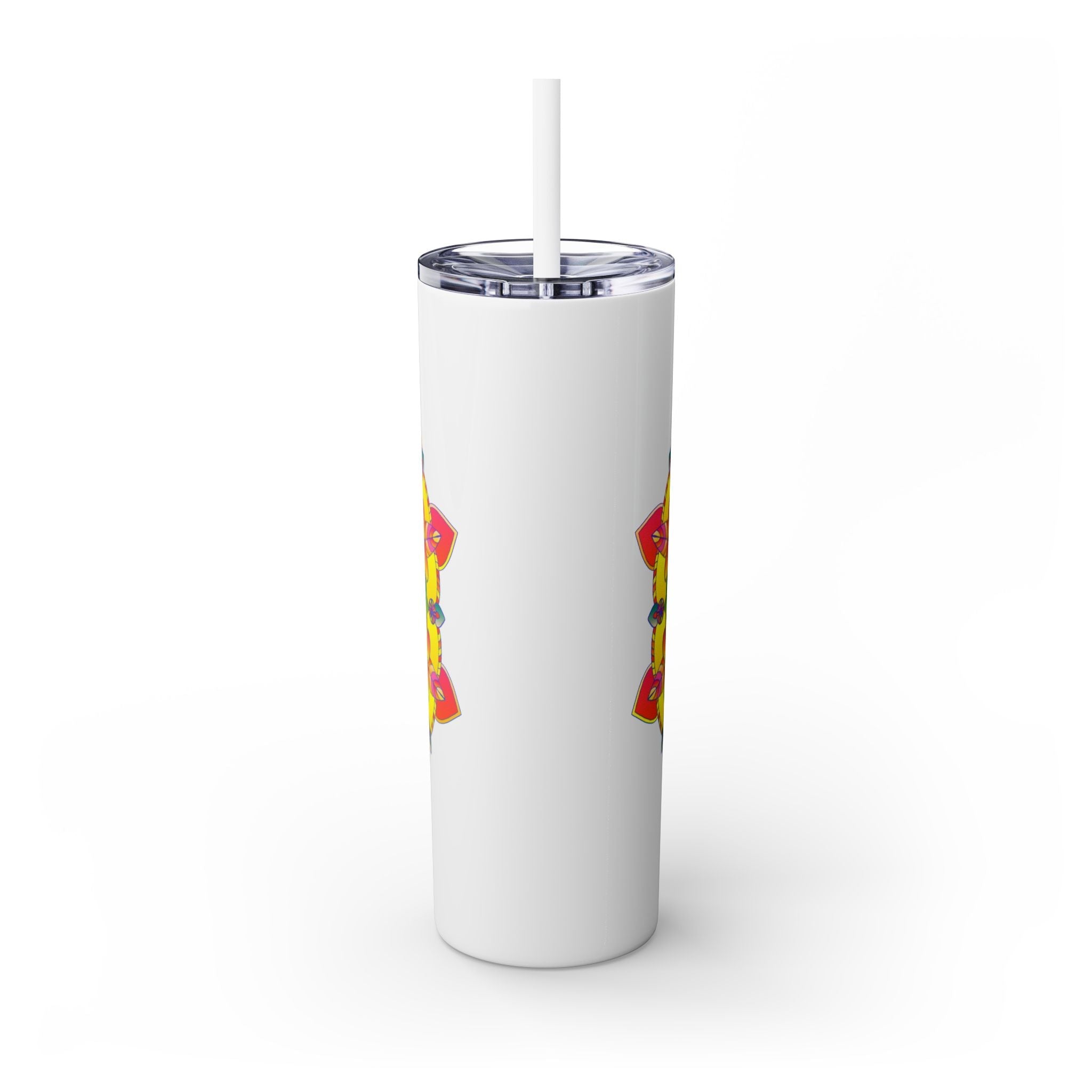 Colorful Mandala Skinny Tumbler - 20oz Mug - Blululi