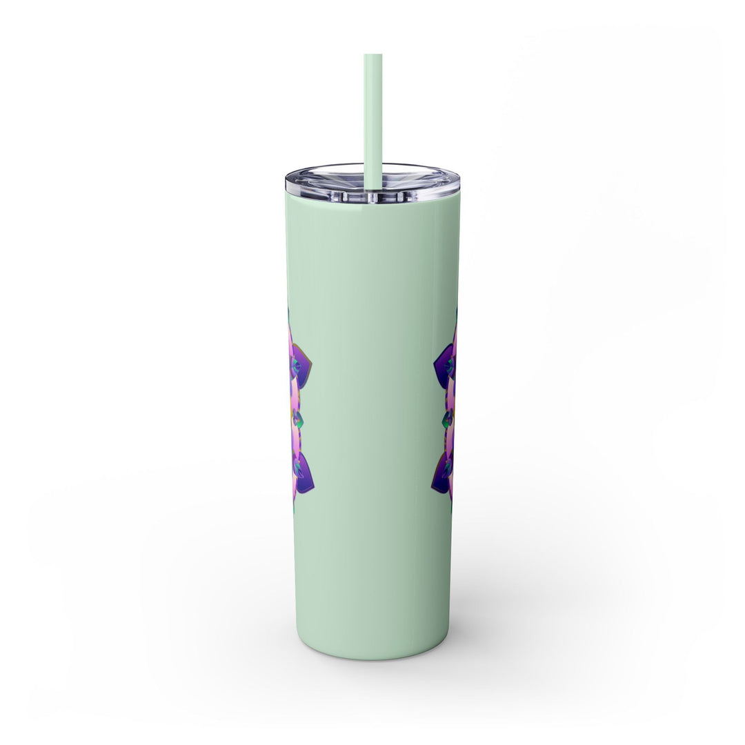 Colorful Mandala Skinny Tumbler - 20oz Mug - Blululi