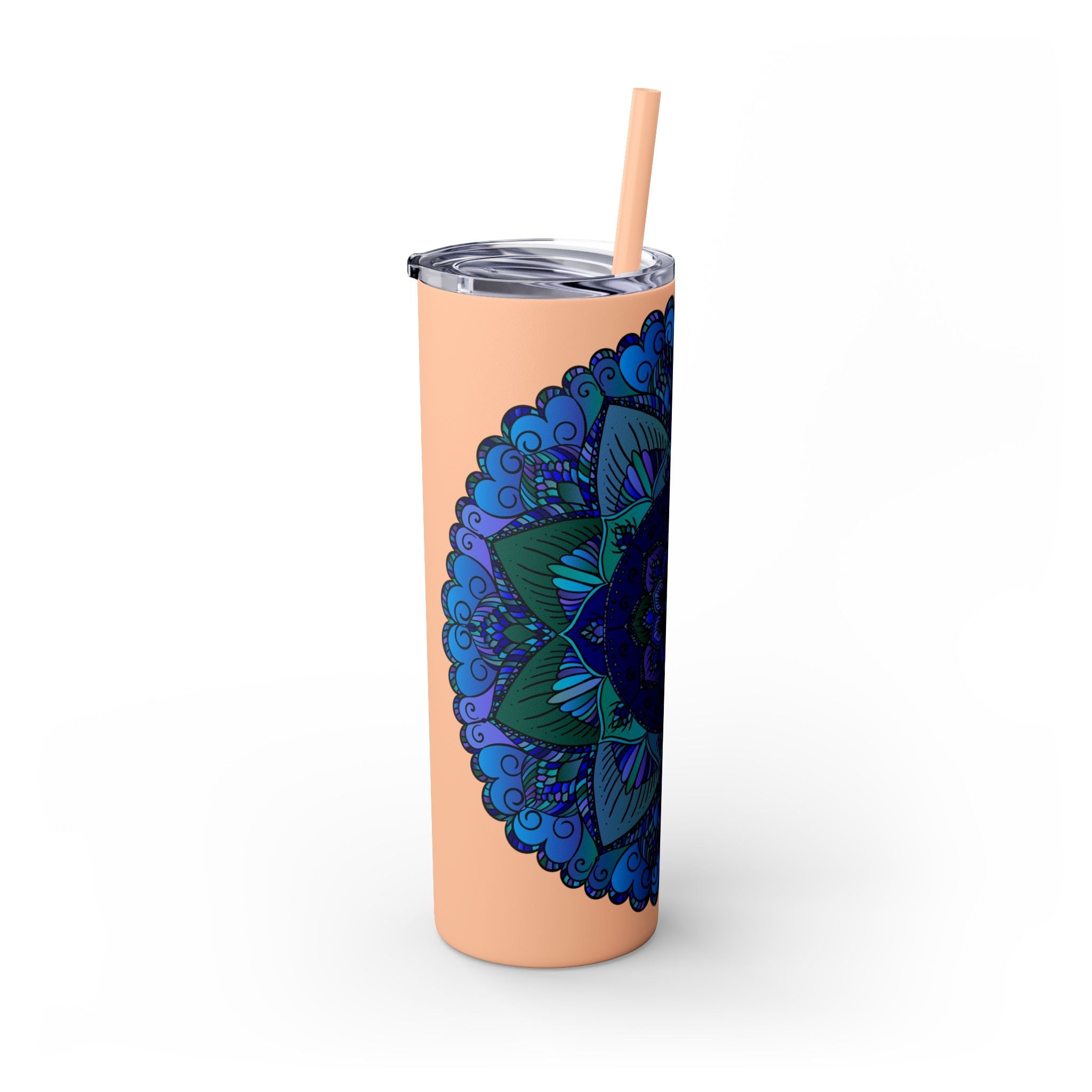 Colorful Mandala Skinny Tumbler - 20oz Mug - Blululi