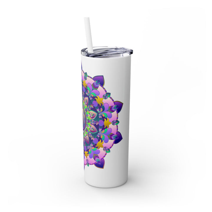 Colorful Mandala Skinny Tumbler - 20oz Mug - Blululi