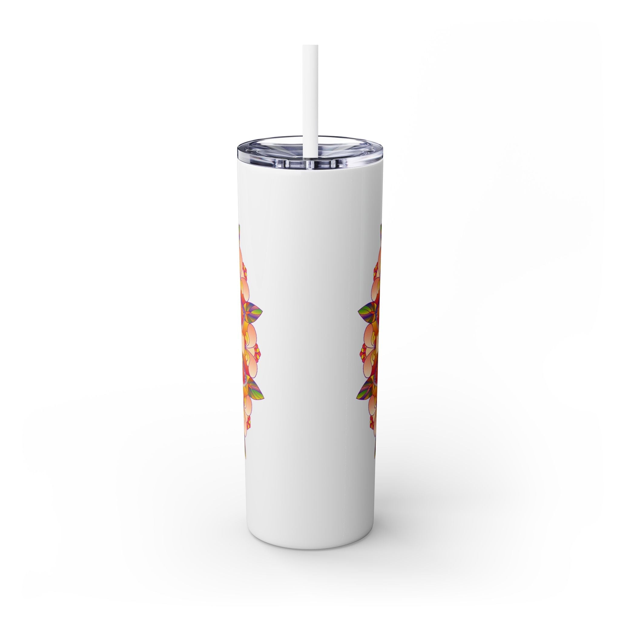 Colorful Mandala Skinny Tumbler - 20oz Mug - Blululi