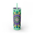 Colorful Mandala Skinny Tumbler - 20oz Mug - Blululi