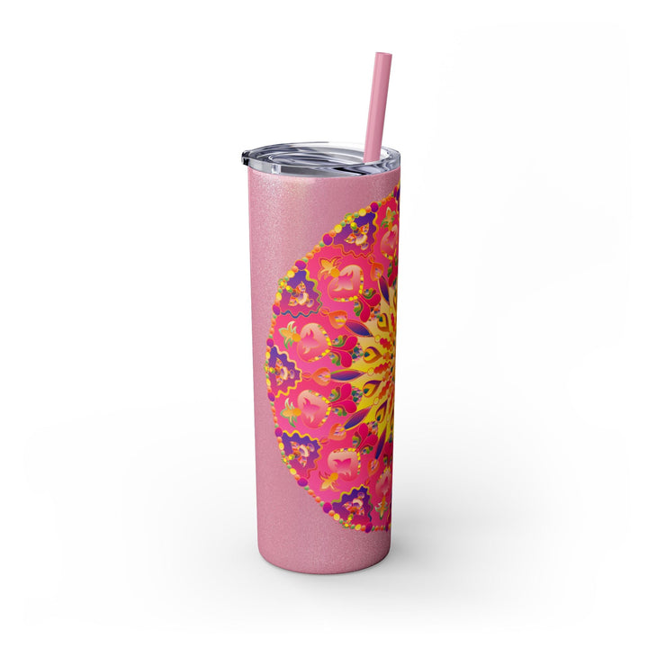 Colorful Mandala Skinny Tumbler - 20oz Mug - Blululi