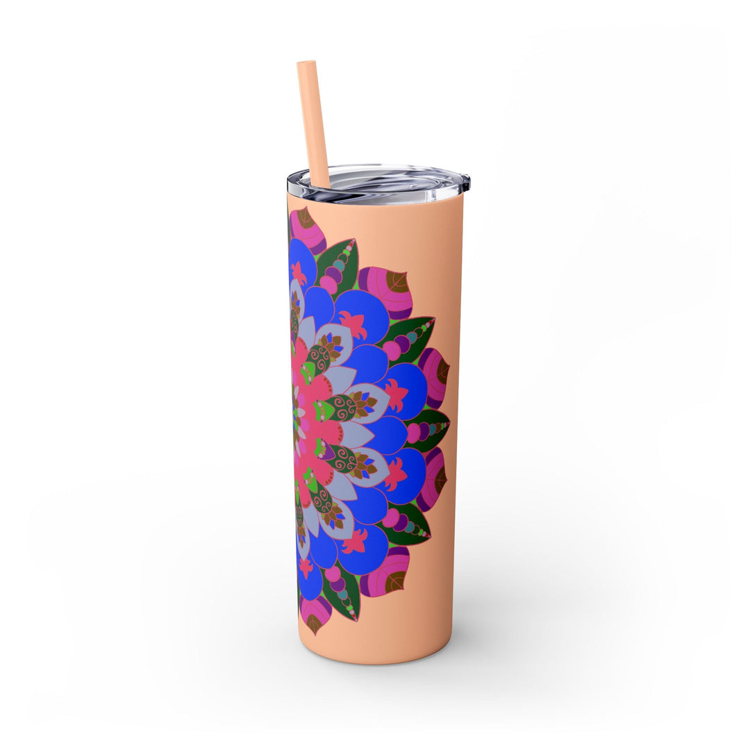 Colorful Mandala Skinny Tumbler - 20oz Mug - Blululi