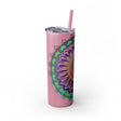 Colorful Mandala Skinny Tumbler - 20oz Mug - Blululi