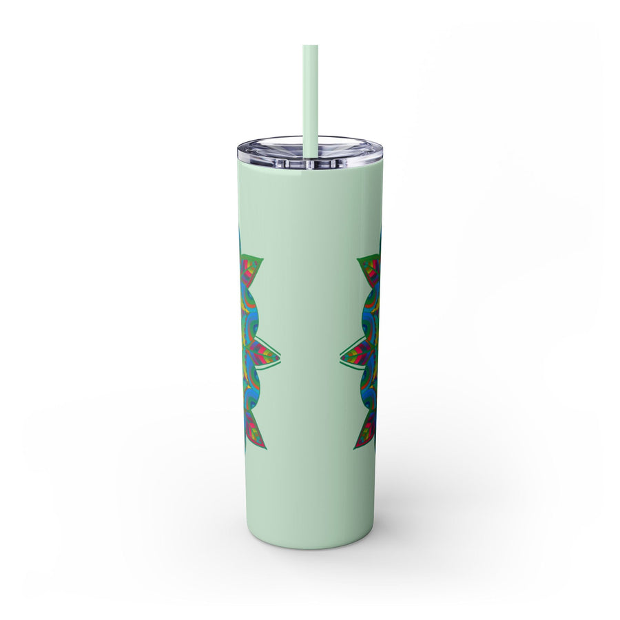 Colorful Mandala Skinny Tumbler - 20oz Mug - Blululi