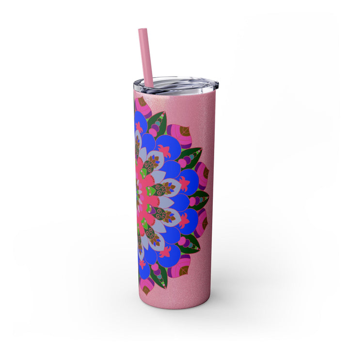 Colorful Mandala Skinny Tumbler - 20oz Mug - Blululi