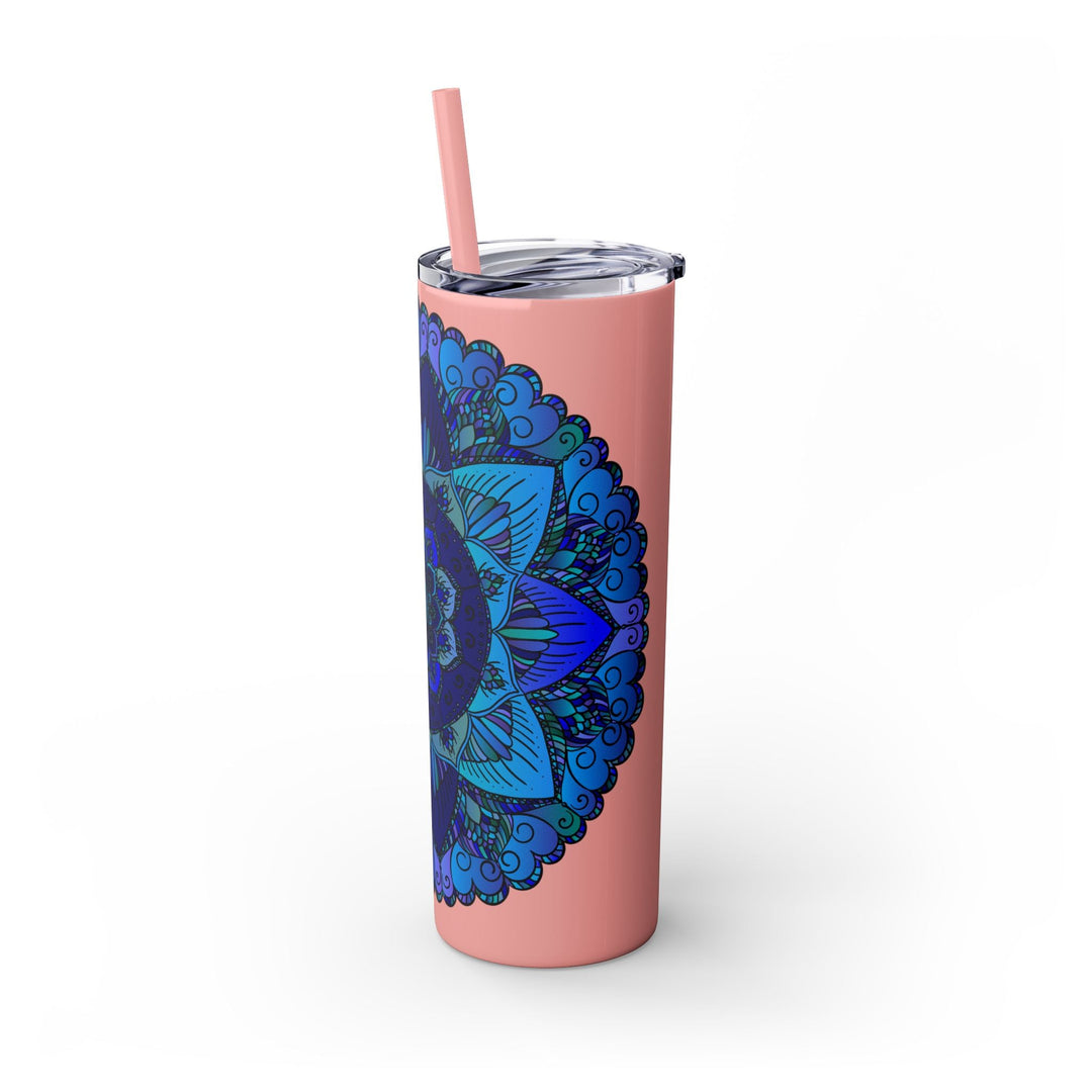 Colorful Mandala Skinny Tumbler - 20oz Mug - Blululi