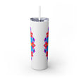 Colorful Mandala Skinny Tumbler - Hot & Cold Mug - Blululi