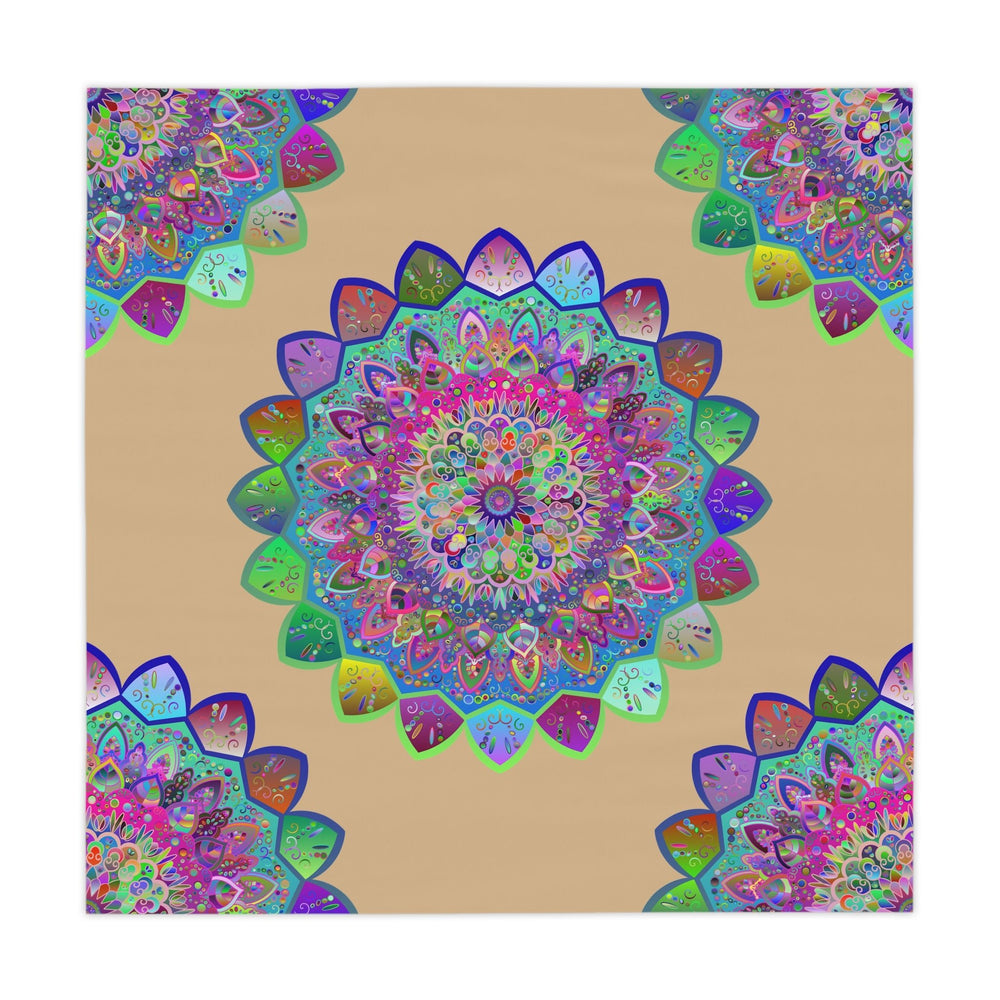 Colorful Mandala Tablecloth, sand Home Decor - Blululi