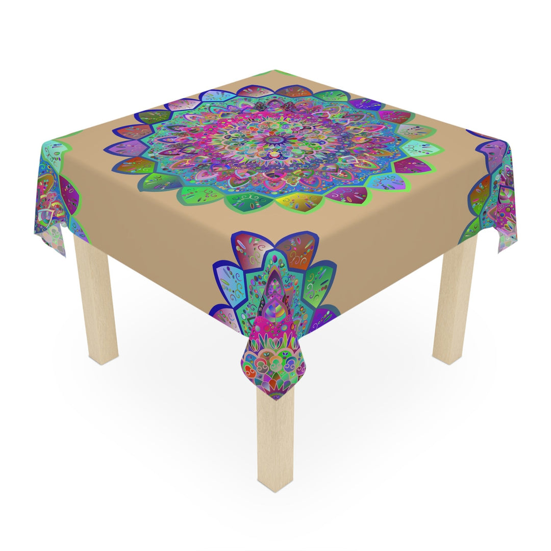 Colorful Mandala Tablecloth, sand Home Decor - Blululi