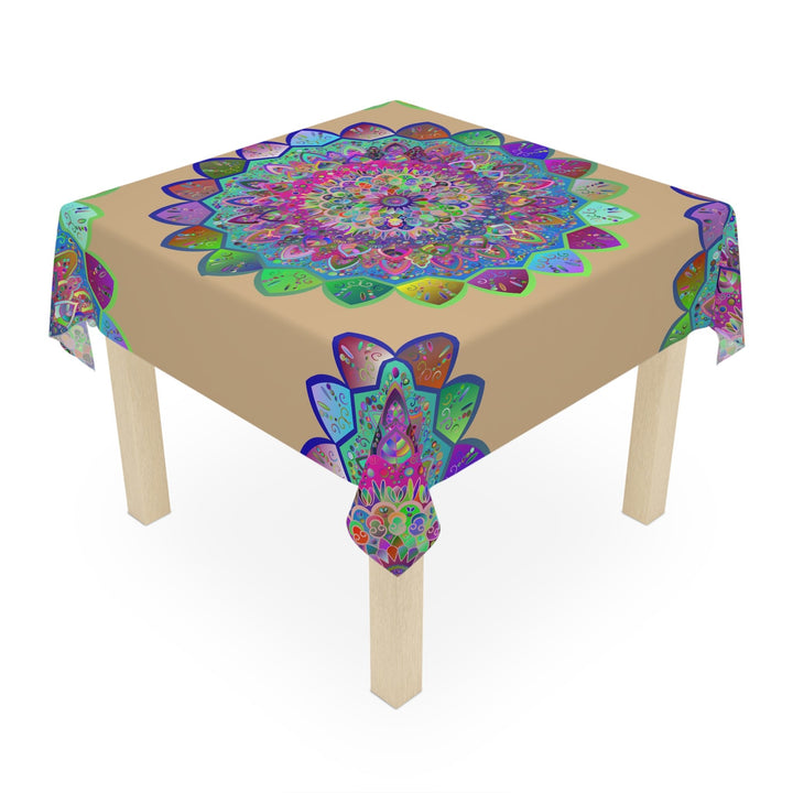 Colorful Mandala Tablecloth, sand Home Decor - Blululi