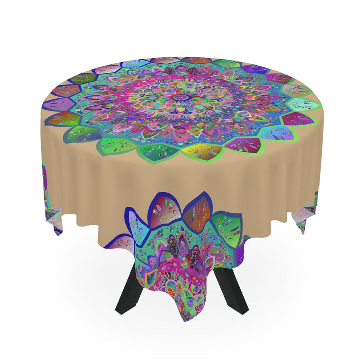 Colorful Mandala Tablecloth, sand Home Decor - Blululi