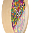 Colorful Mandala Wall Clock Home Decor - Blululi