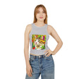 Colorful Savana Cat Tank Top - Whimsical Design Tank Top - Blululi