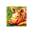 Colorful Wild Boar Jungle Poster Art Print Warthog Poster - Blululi