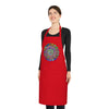 Custom Cotton Apron with Hand - Drawn Mandalas - Perfect for Chefs and Home Cooks - Blululi