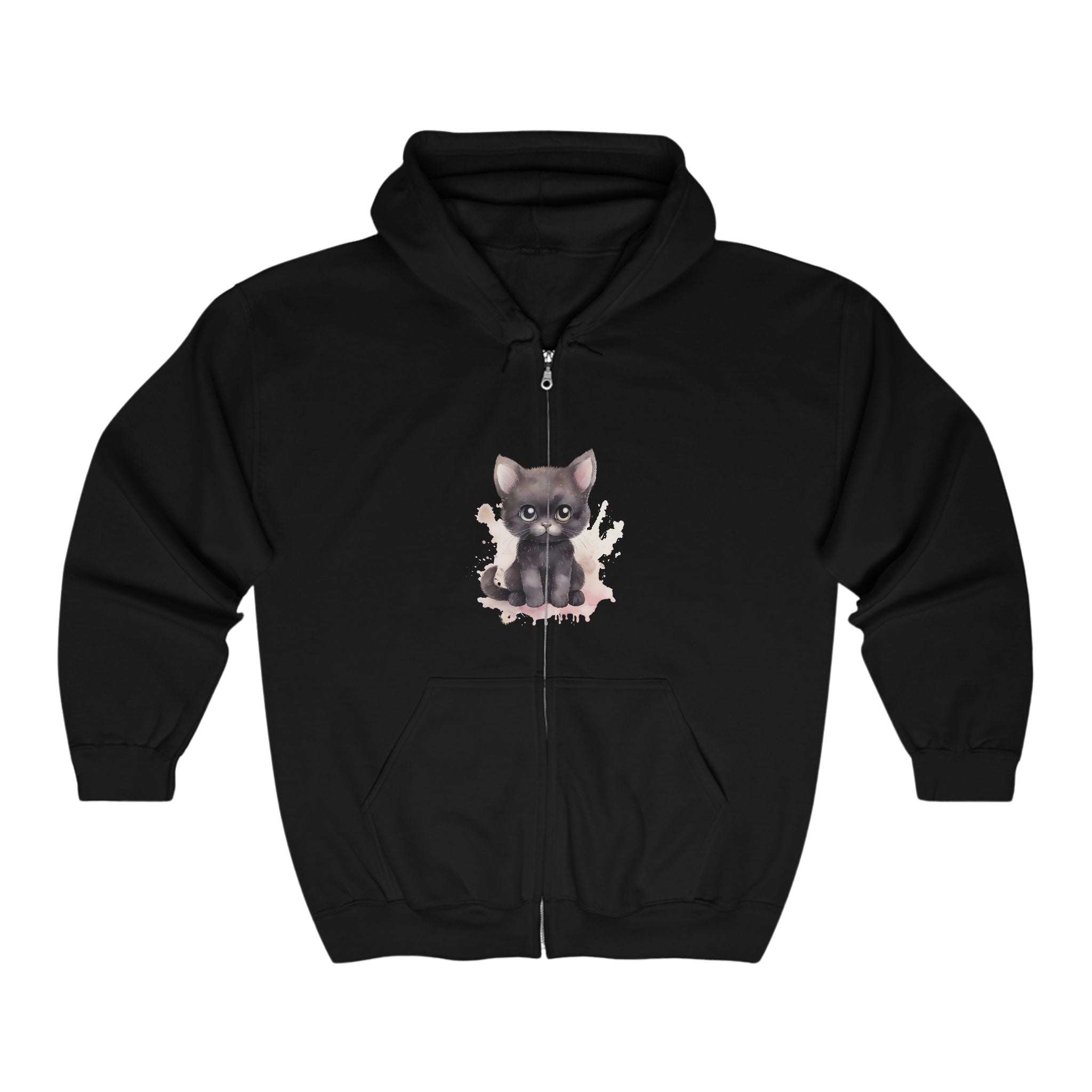 Cute Kitten Hoodie - Soft & Whimsical Hoodie - Blululi