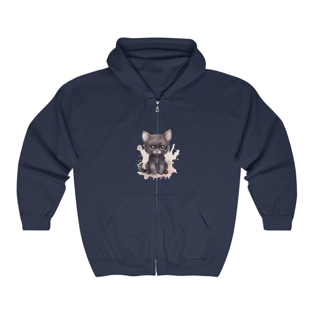 Cute Kitten Hoodie - Soft & Whimsical Hoodie - Blululi