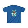 Cute Mermaid Design Kids Heavy Cotton™ Tee - Perfect for Little Mermaid Lovers and Ocean Explorers! - Blululi