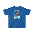 Cute Mermaid Design Kids Heavy Cotton™ Tee - Perfect for Little Mermaid Lovers and Ocean Explorers! - Blululi