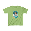 Cute Mermaid Design Kids Heavy Cotton™ Tee - Perfect for Little Mermaid Lovers and Ocean Explorers! - Blululi