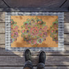 Doormat with hand - drawn mandala design Flower Home Decor - Blululi