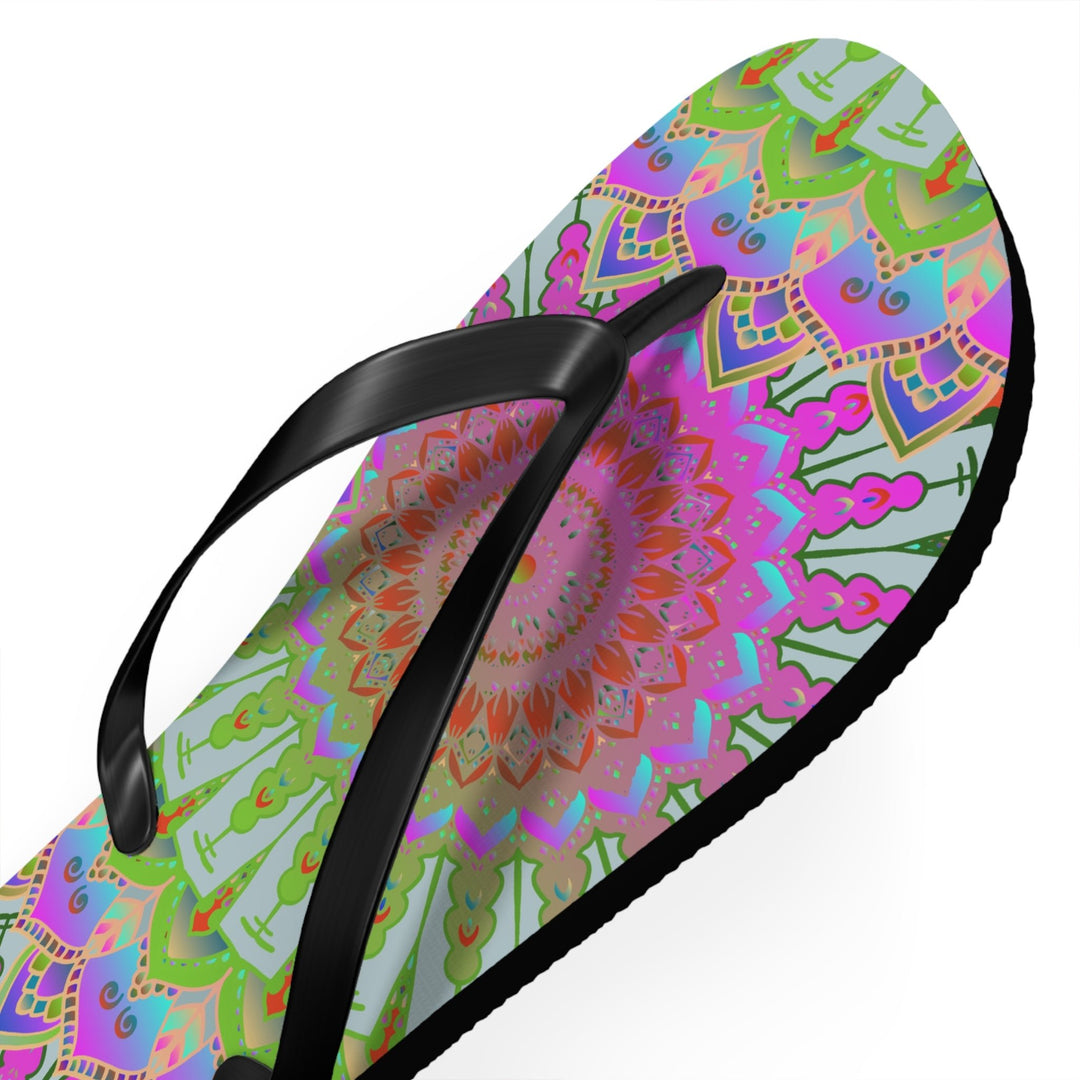 Dreamy Mandala Flip Flops - Balance & Harmony Shoes - Blululi