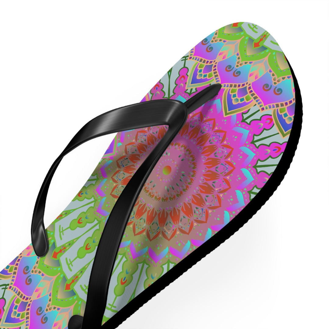 Dreamy Mandala Flip Flops - Balance & Harmony Shoes - Blululi