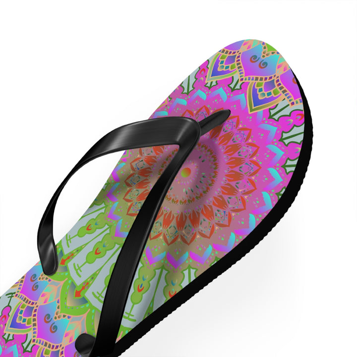 Dreamy Mandala Flip Flops - Balance & Harmony Shoes - Blululi