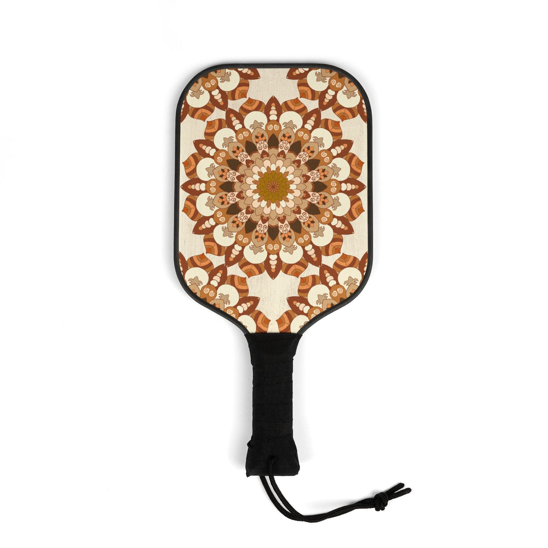 Earth Tones Mandala Pickleball Kit Accessories - Blululi