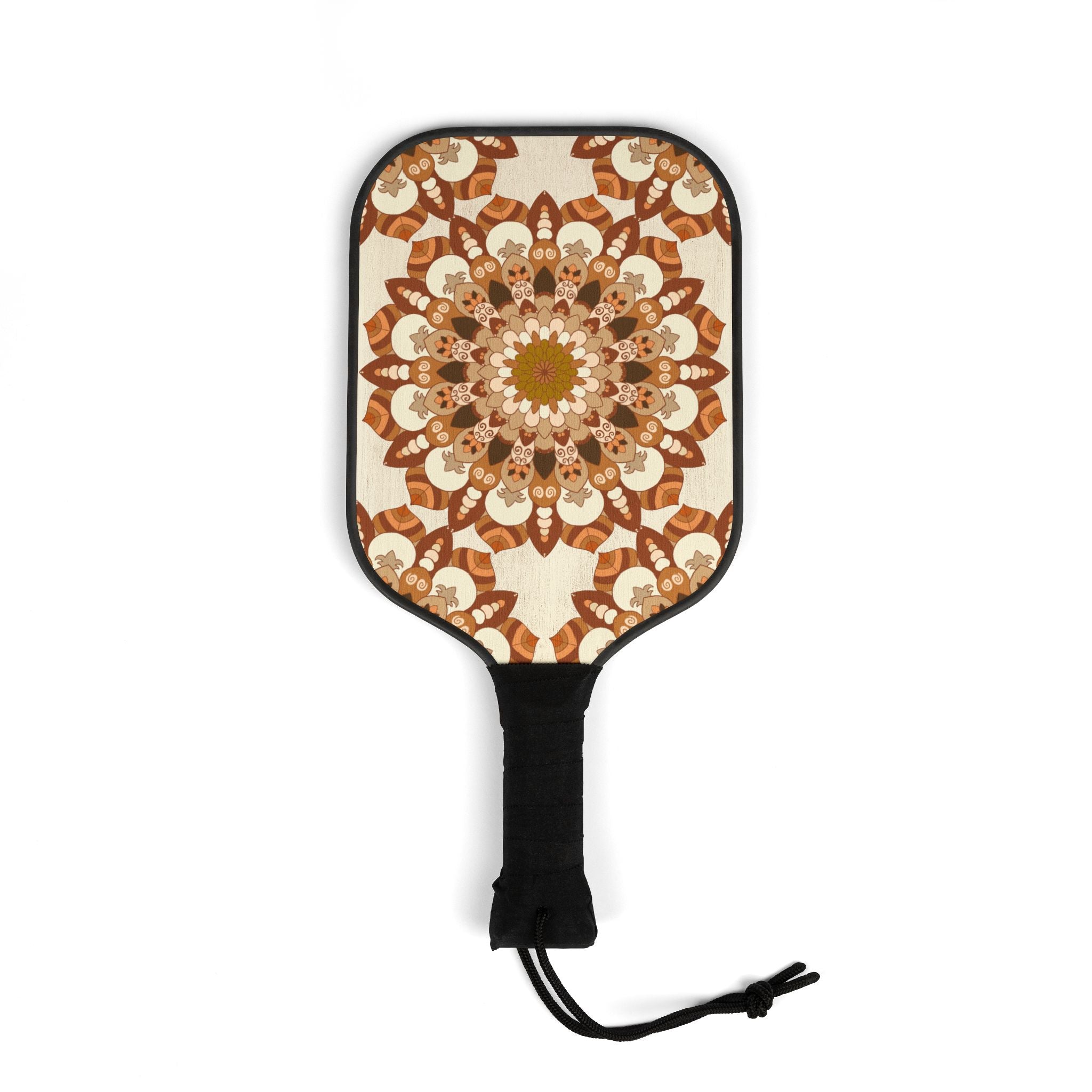 Earth Tones Mandala Pickleball Kit Accessories - Blululi