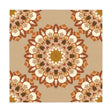 Earthy Mandala Tablecloth - Sand Hues Home Decor - Blululi