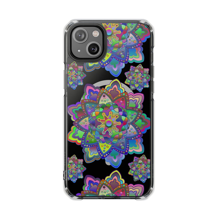 Elegant Mandala MagSafe® - Compatible iPhone 14/15 Impact Case - Blululi