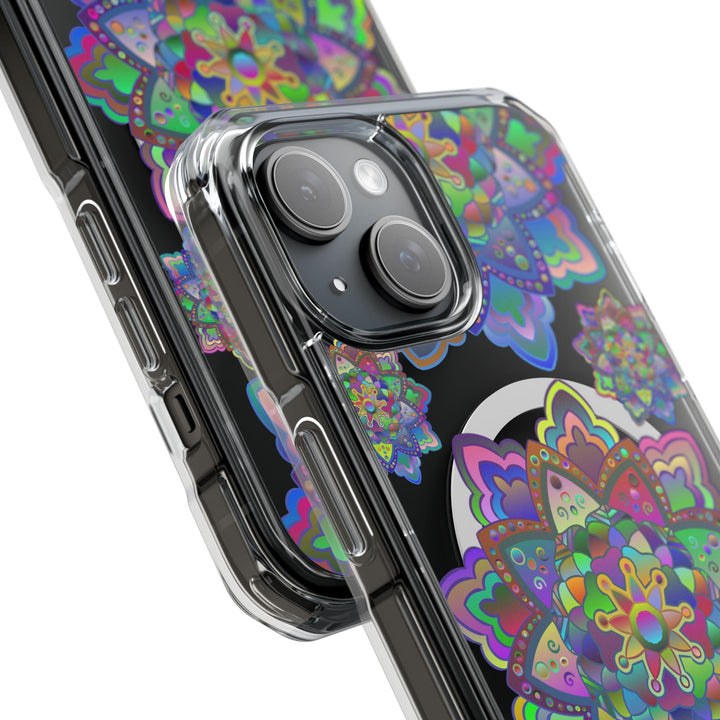 Elegant Mandala MagSafe® - Compatible iPhone 14/15 Impact Case - Blululi