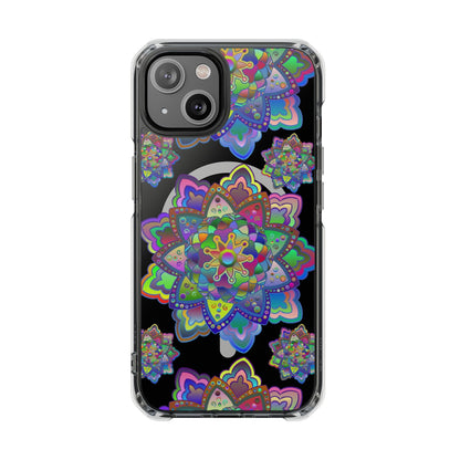 Elegant Mandala MagSafe® - Compatible iPhone 14/15 Impact Case - Blululi