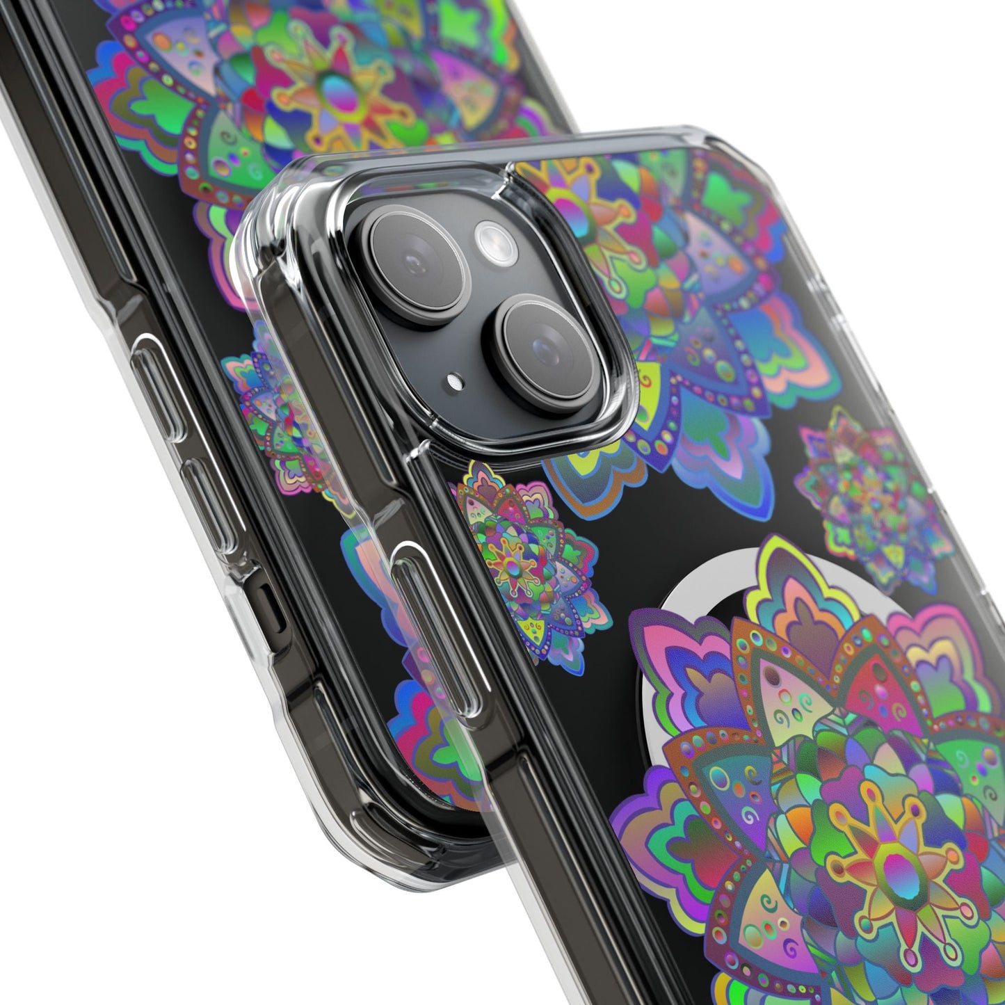 Elegant Mandala MagSafe® - Compatible iPhone 14/15 Impact Case - Blululi