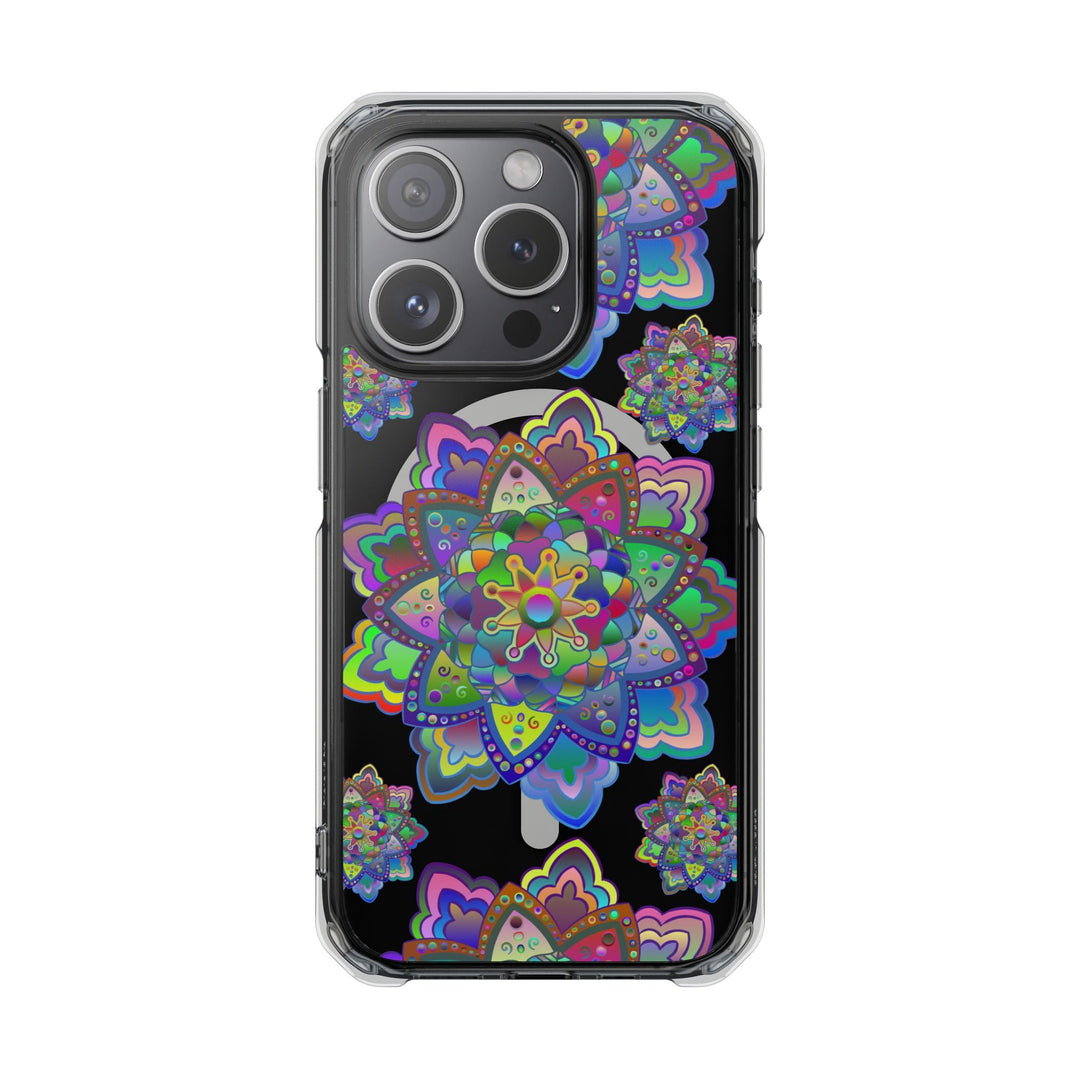 Elegant Mandala MagSafe® - Compatible iPhone 14/15 Impact Case - Blululi