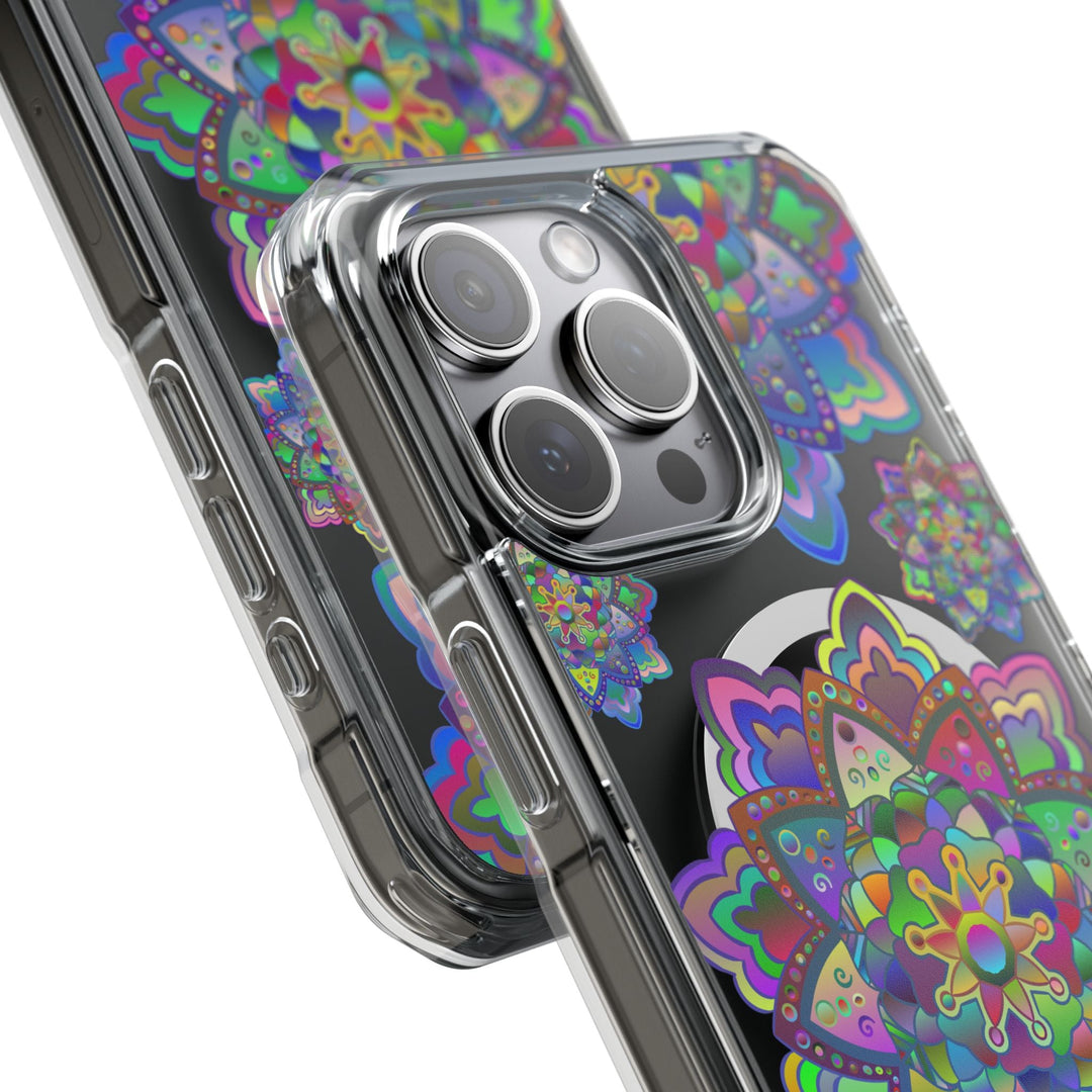 Elegant Mandala MagSafe® - Compatible iPhone 14/15 Impact Case - Blululi