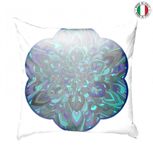 Federa Cuscino 60x60 Stampa Piena - 60x60 cm Pillow Case with Hand - Drawn Mandala Art Federa Cuscino 60x60 Stampa Piena - Blululi