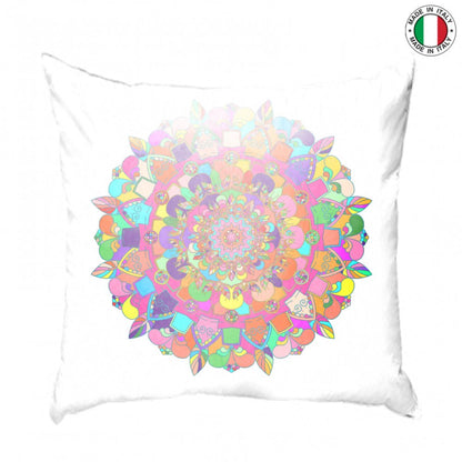 Federa Cuscino 60x60 Stampa Piena - 60x60 cm Pillow Case with Hand - Drawn Mandala Art Federa Cuscino 60x60 Stampa Piena - Blululi