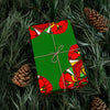 Festive Green Mandala Gift Wrap Paper - Premium Quality for Christmas Gifts 1 - Blululi