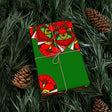 Festive Green Mandala Gift Wrap Paper - Premium Quality for Christmas Gifts 1 - Blululi