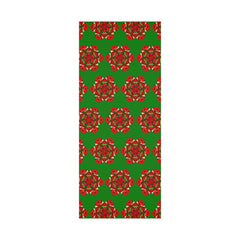 Festive Green Mandala Gift Wrap Paper - Premium Quality for Christmas Gifts 1 - Blululi