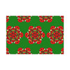 Festive Green Mandala Gift Wrap Paper - Premium Quality for Christmas Gifts 1 - Blululi